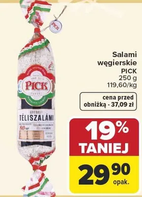 Salami węgierskie promocja w Carrefour