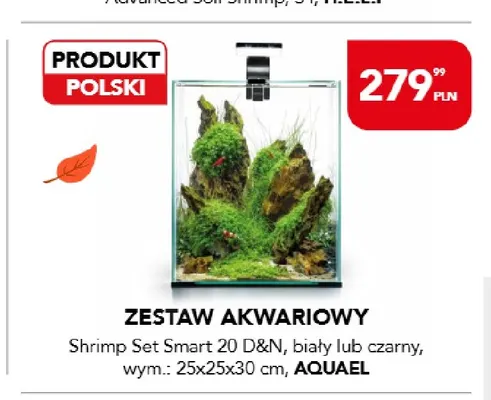 Zestaw akwariowy Shrimp Set Smart 20 D & N Aquael promocja w Aquael zoo