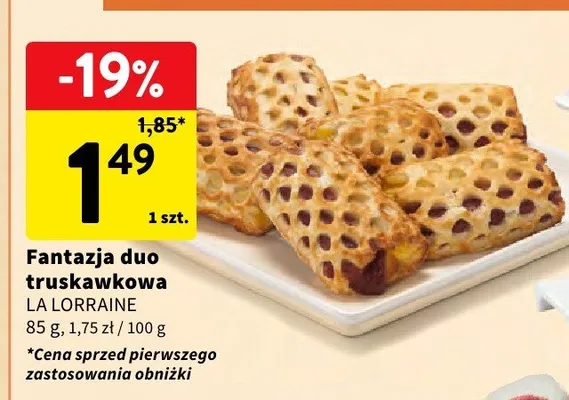 Fantazja duo truskawkowa promocja w Intermarche