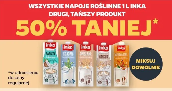 Napój roślinny Barista promocja w Netto