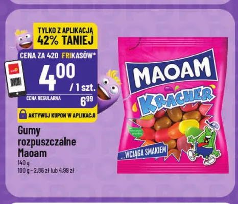 Gumy rozpuszczalne Maoam Kracher promocja w POLOmarket