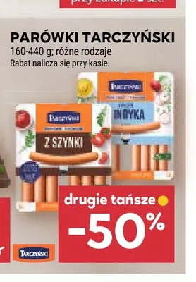 Parówki Tarczyński promocja w Stokrotka