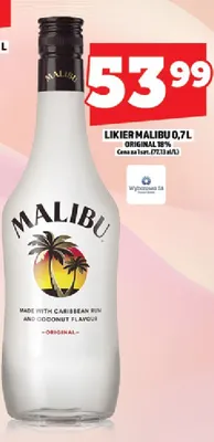 Likier Malibu promocja w TOPAZ