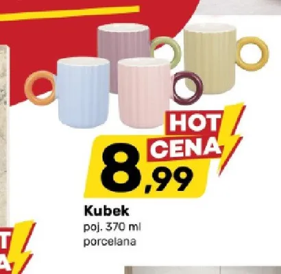 Kubek porcelana promocja w Bricomarche