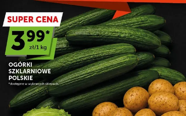 Ogórki szklarniowe polskie promocja w ABC