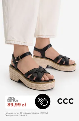 Espadryle Jenny promocja w CCC