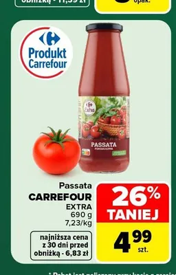 Passata Carrefour Extra promocja w Carrefour Market