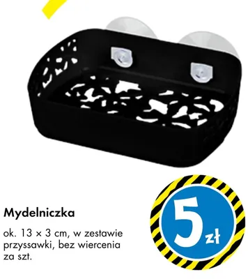 Mydelniczka TEDi ok. 13x3 cm promocja w Tedi