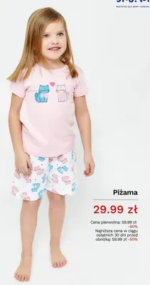 Piżama dziecięca 5,10,15. promocja w 5.10.15