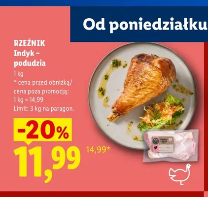 Indyk - podudzia Rzeźnik promocja w Lidl