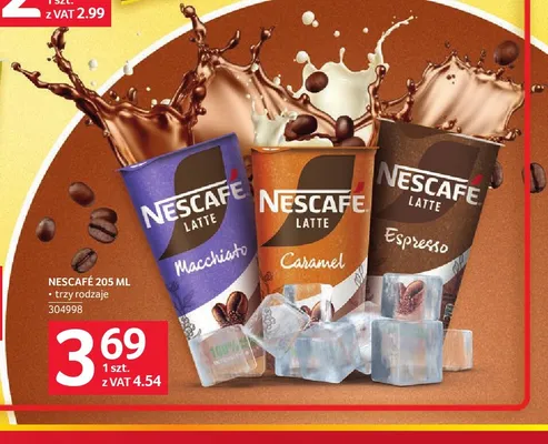 Napój kawowy Nescafé Latte Macchiato promocja w Selgros