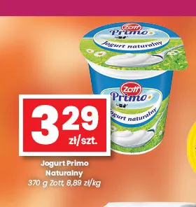 Jogurt Primo naturalny Zott promocja w emma MARKET