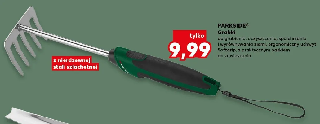 Grabki PARKSIDE z nierdzewnej stali szlachetnej promocja w Kaufland