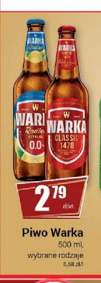 Piwo Warka Radler promocja w Premium Nasz Sklep