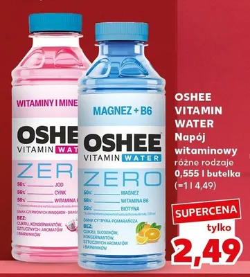 Napój witaminowy różne rodzaje 555ml butelka promocja w Kaufland