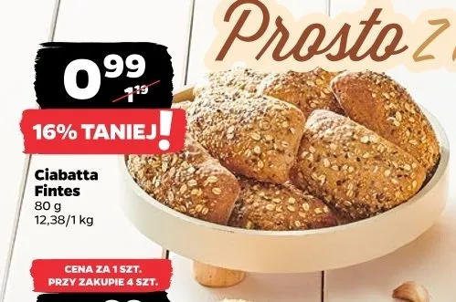 Ciabatta Fintes promocja w Netto