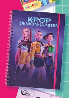 Kołonotatnik K-POP Demon Hunters promocja w Biedronka