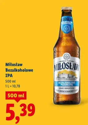 Piwo Bezalkoholowe IPA promocja w Lidl