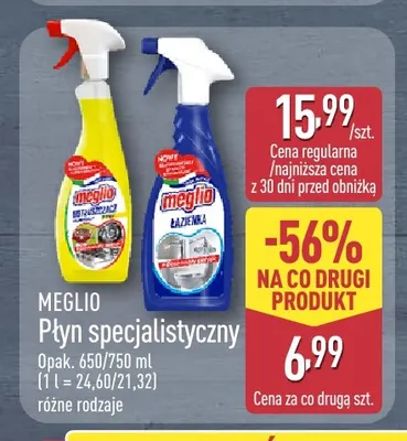 Płyn specjalistyczny Meglio promocja w Aldi