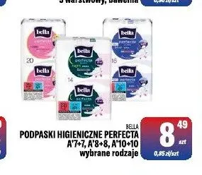 Podpaski higieniczne Bella Perfecta promocja w Tomi Markt