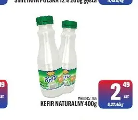 Kefir naturalny Włoszczowa promocja w Tomi Markt