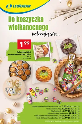 Jajka nadziewane wielkanocne promocja w LEWIATAN