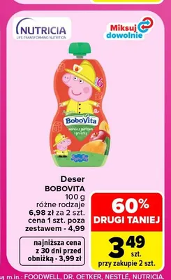 Deser BoboVita promocja w Carrefour