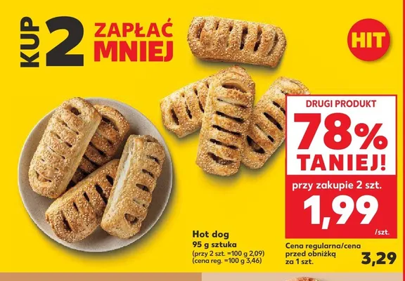 Hot dog promocja w Kaufland