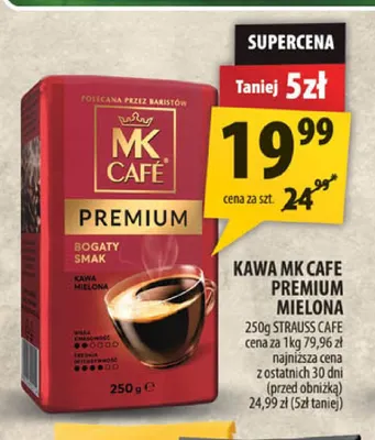 Kawa mielona MK Cafe Premium promocja w Arhelan