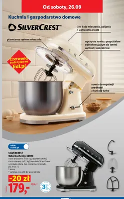 Robot kuchenny 600W SilverCrest promocja w Lidl