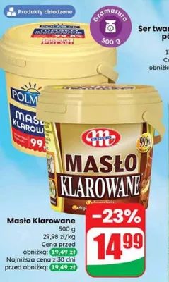 Masło klarowane promocja w Dino