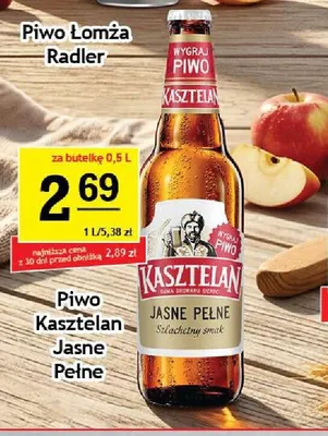 Piwo Kasztelan Jasne Pełne promocja w Gram Market