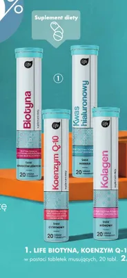 Suplement diety Biotyna Life promocja w Super-Pharm