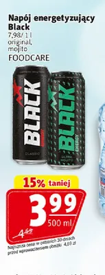 Napój energetyzujący Black original promocja w Prim Market