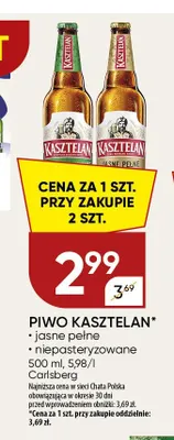 Piwo Kasztelan Niepasteryzowane promocja w Chata Polska