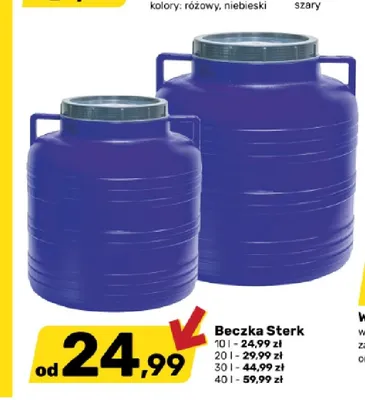 Beczka Sterk 10 l promocja w Bricomarche