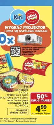 Ser Minibaby Babybel 3-pak promocja w Carrefour