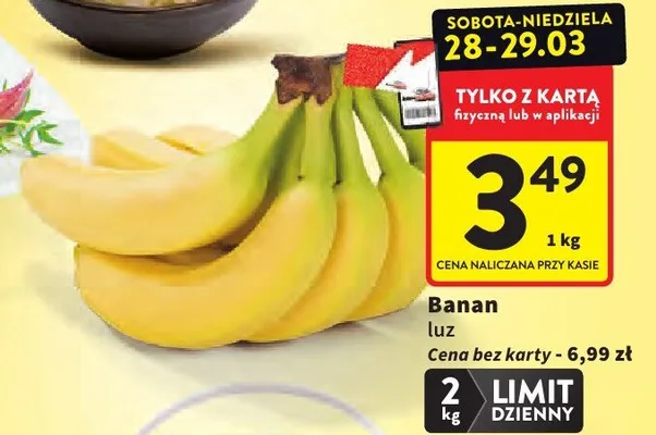 Banan luz promocja w Intermarche