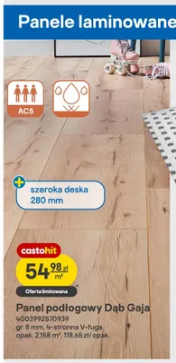 Panel podłogowy Dąb Gaja promocja w Castorama