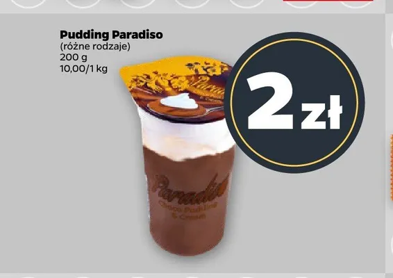 Pudding Paradiso Choco Pudding & Cream promocja w Netto