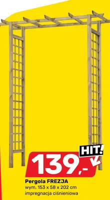 Pergola promocja w Bricomarche