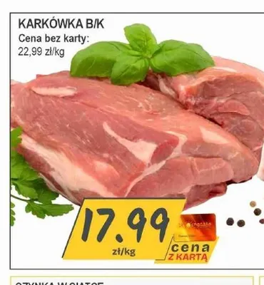 Karkówka bez kości promocja w Słoneczko