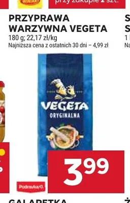 Przyprawa warzywna Vegeta promocja w Stokrotka