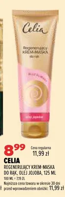 Regenerujący krem-maska do rąk Celia olej jojoba promocja w Drogerie Natura
