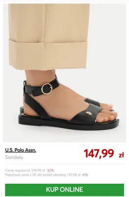 Sandały U.S. Polo Assn. promocja w eobuwie.pl