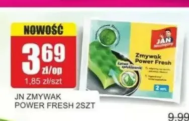 Zmywak Jan Niezbędny Power Fresh promocja w Bingo