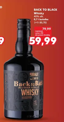 Whisky 0,7 l promocja w Kaufland