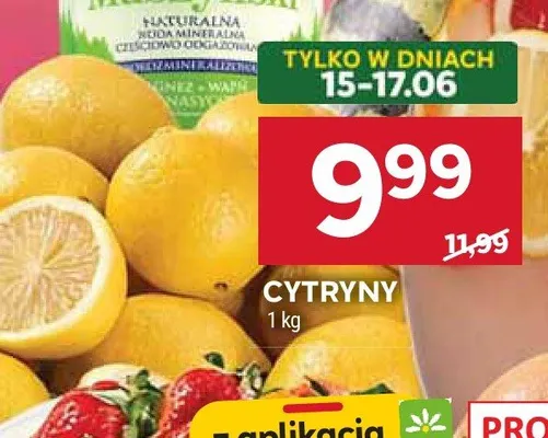 Cytryny promocja w Stokrotka