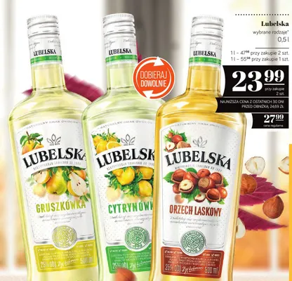 Napój alkoholowy Lubelska gruszkówka promocja w POLOmarket