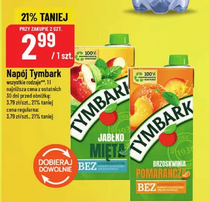 Napój Tymbark promocja w POLOmarket